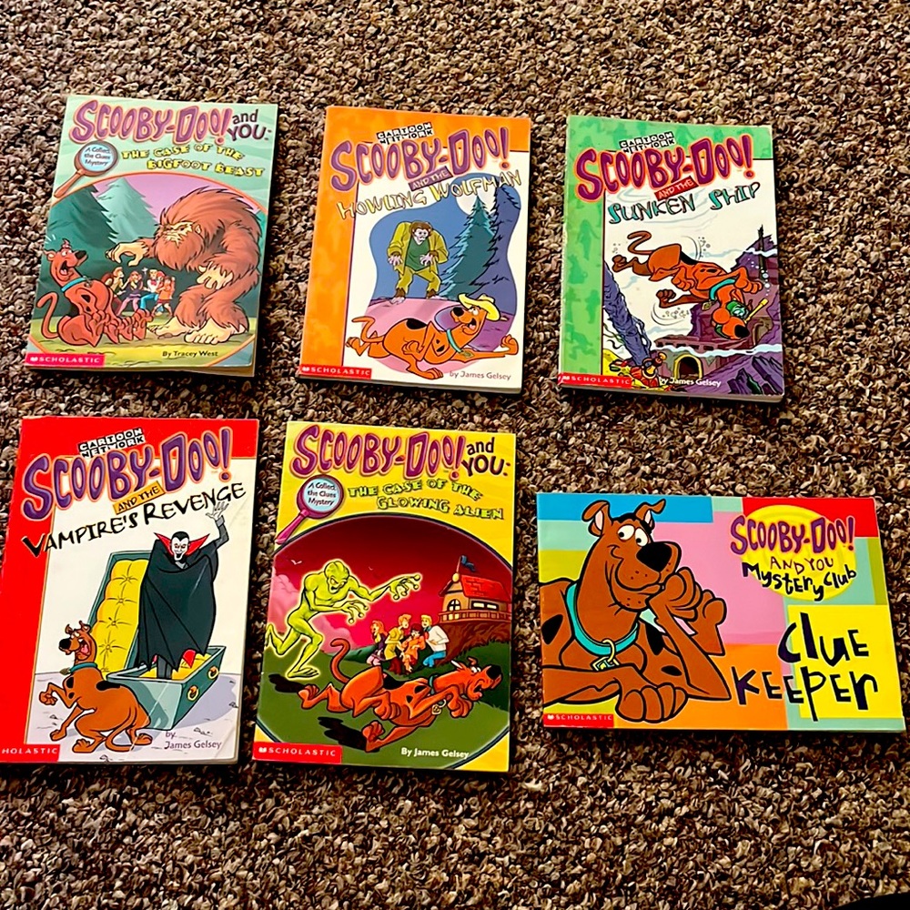 Scooby- doo books! :)